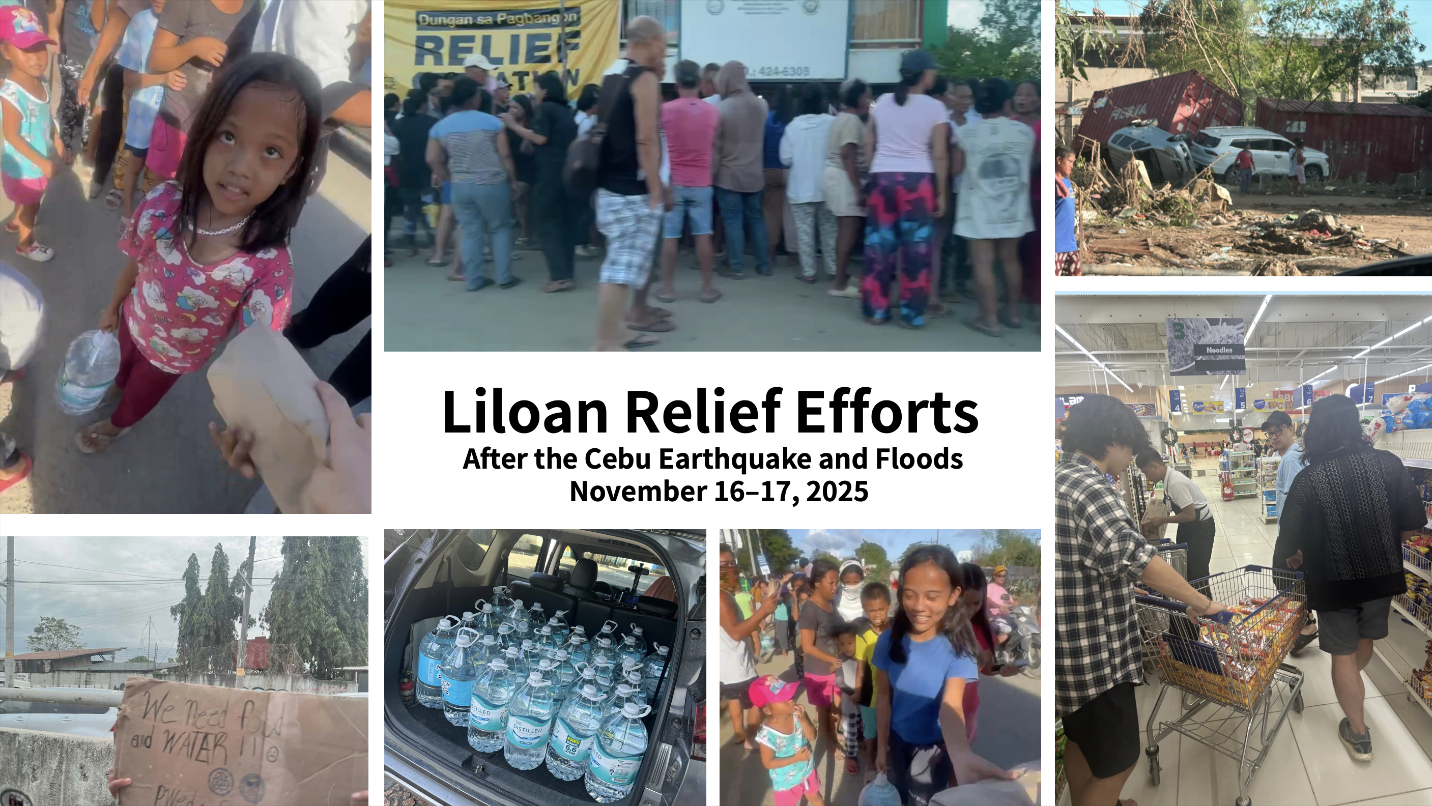 Liloan Relief Efforts